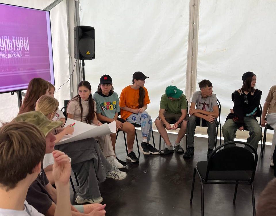 Координационный совет регионального отделения ВОД «Волонтёры Культуры» зарядил энергией молодёжный лагерь «Дубрава»!